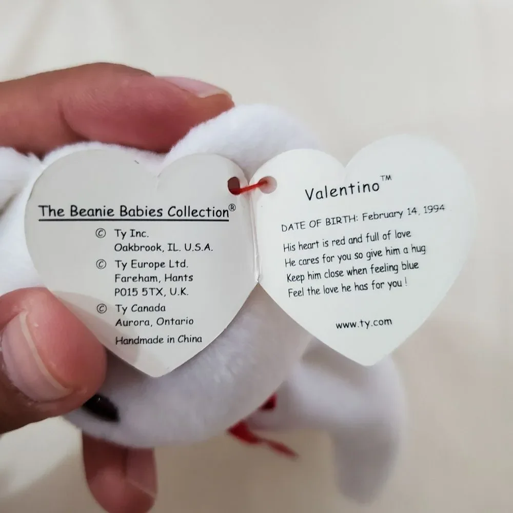 1993‎ Ty Beanie Babies Valentino 4058